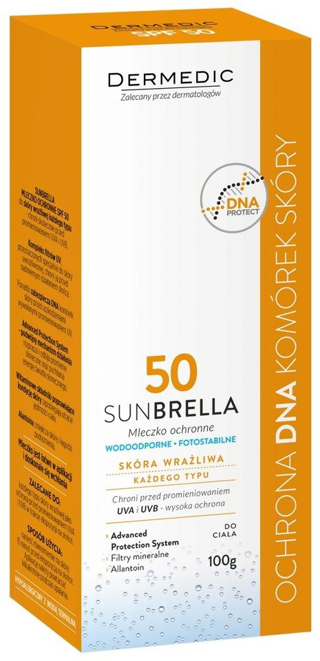 Dermedic Sunbrella mleczko ochronne SPF 50 100g