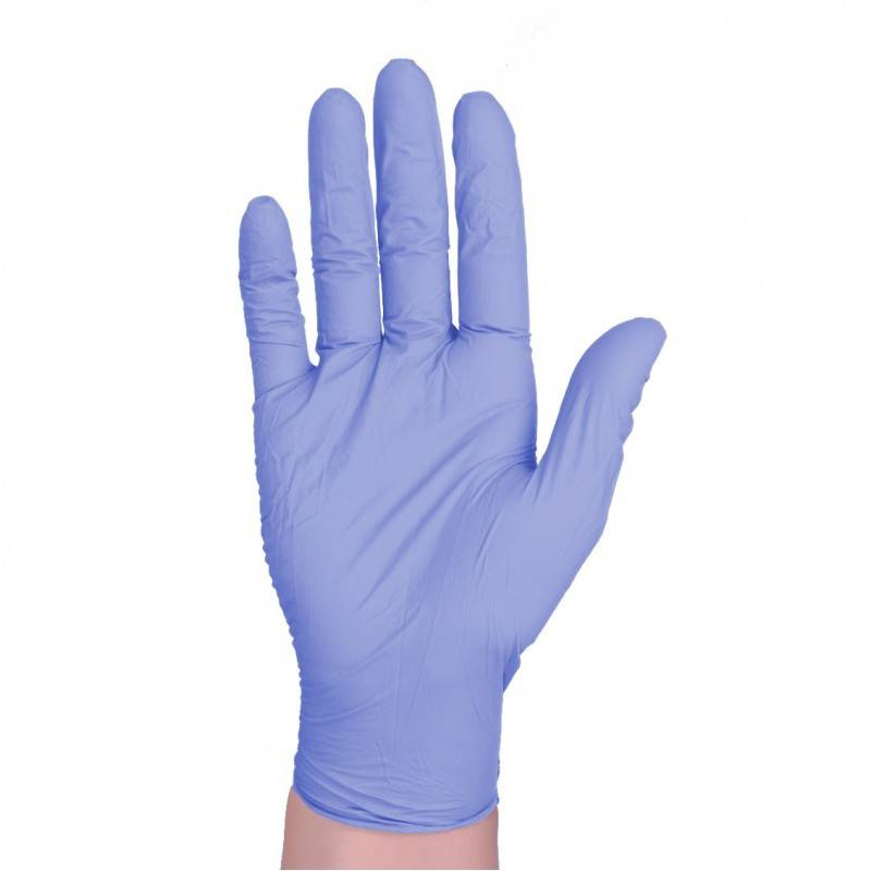 Rękawice niejałowe Ambulex nitrylowe niep. fiolet