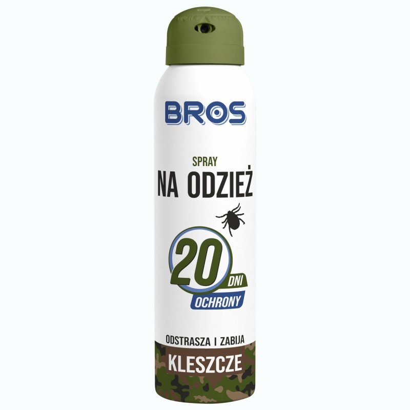 Bros Spray na Odzież - przeciw kleszczom 90ml