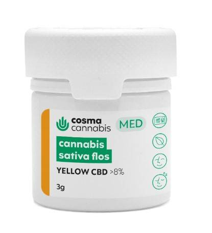 Cosma Cannabis YELLOW 8% CBD 5g