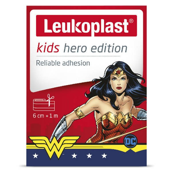 Leukoplast plaster Kids Hero Edition 6cmx1m