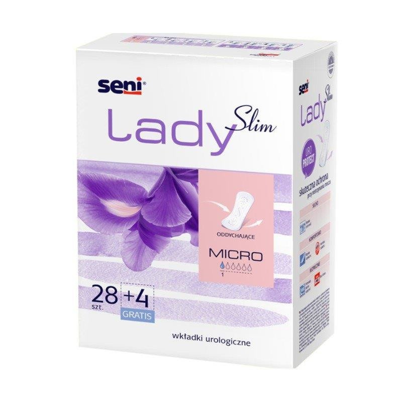 Wkłady anatomiczne Seni Lady Slim Micro 28 szt.