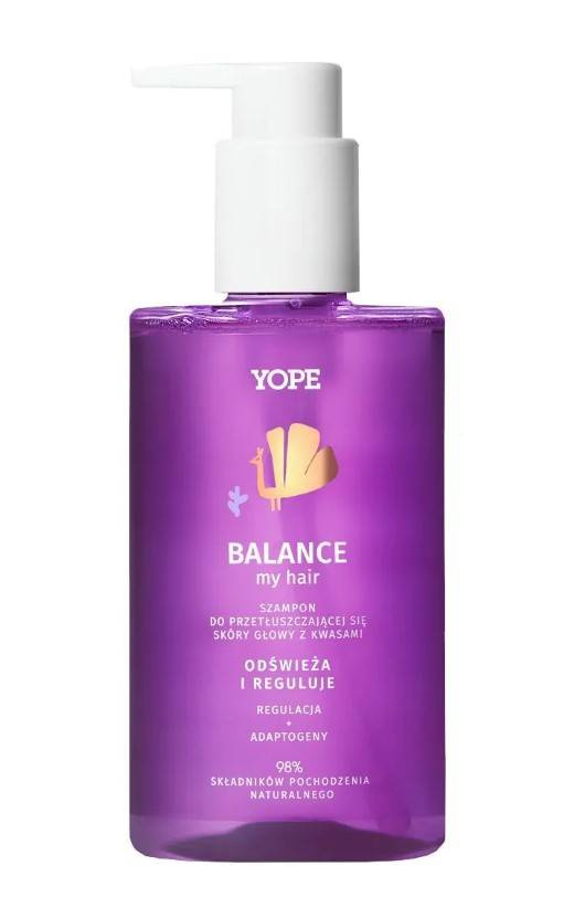 Yope Balance My Hair szampon do przetłuszczające się skóry głowy 300ml